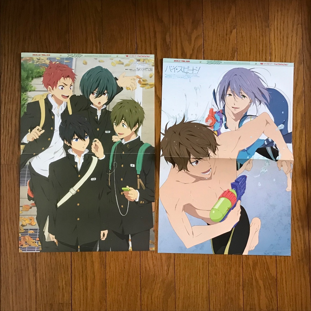 ■Free! アニメ ポスター10枚セット エンタメ/ホビーのアニメグッズ(ポスター)の商品写真