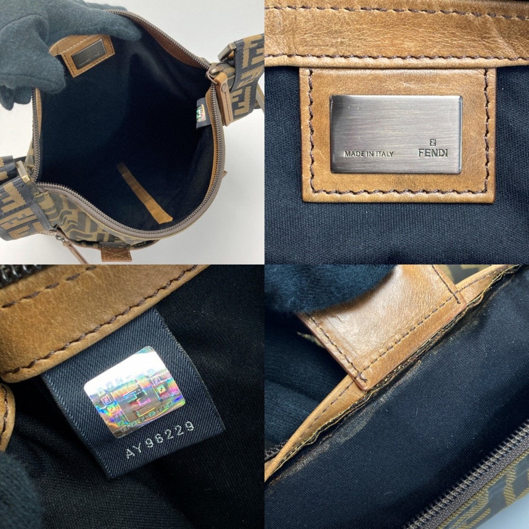 FENDI - FENDI フェンディ ズッカ柄 ショルダーバッグ 7VA167 FENDI - FENDI フェンディ ズッカ柄 ショルダーバッグ 7VA167