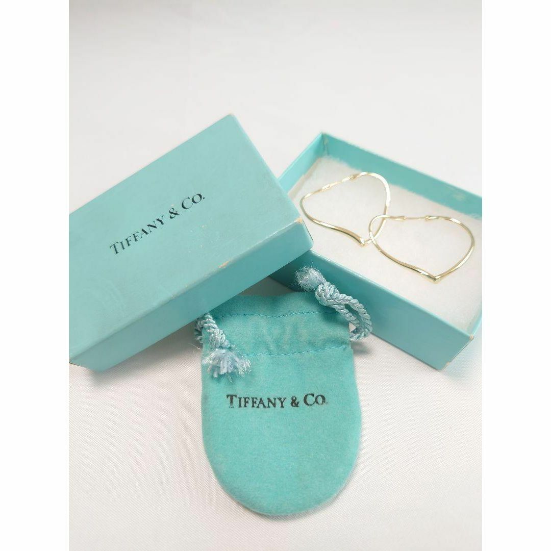 Tiffany & Co. - 【磨き済】ティファニー K18 オープンハート Tiffany & Co. - 【磨き済】ティファニー K18 オープンハート