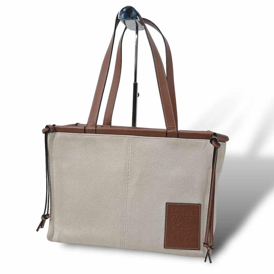 匿名配送 ✬磨き✬ LOEWE ロエベ ハンドバッグ キャメル 茶色 匿名配送 ✬磨き✬ LOEWE ロエベ ハンドバッグ キャメル 茶色