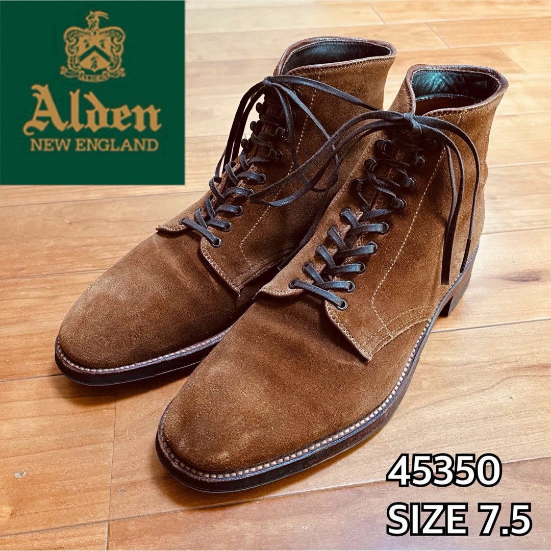 Alden - 【美品】オールデンALDEN 45350 レザーソウル別注 US7.5 Alden - 【美品】オールデンALDEN 45350 レザーソウル別注 US7.5