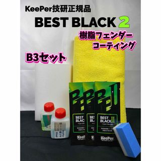 【キーパー技研正規品】樹脂フェンダーコーティング★3枚◎付属品【Bセット】(洗車・リペア用品)