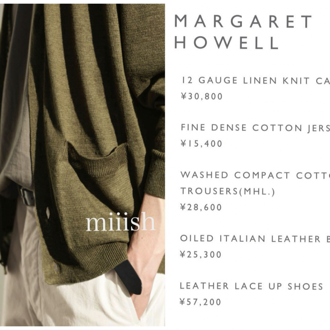 MARGARET HOWELL - 新品タグ付 マーガレットハウエル メンズ MARGARET HOWELL - 新品タグ付 マーガレットハウエル メンズ