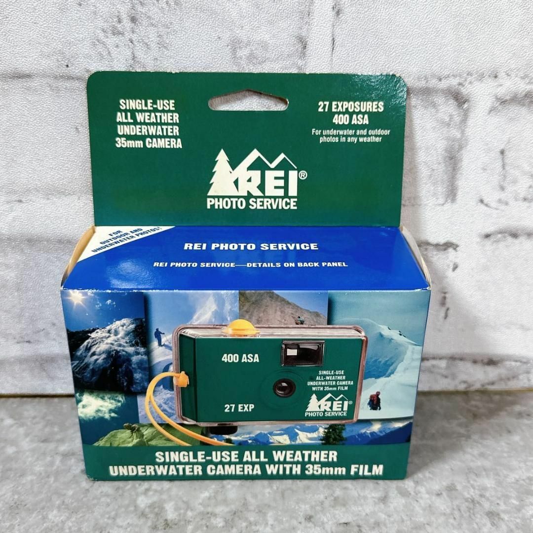 超レア デッドストック アールイーアイ REI 使い捨てカメラ 防水 超レア デッドストック アールイーアイ REI 使い捨てカメラ 防水