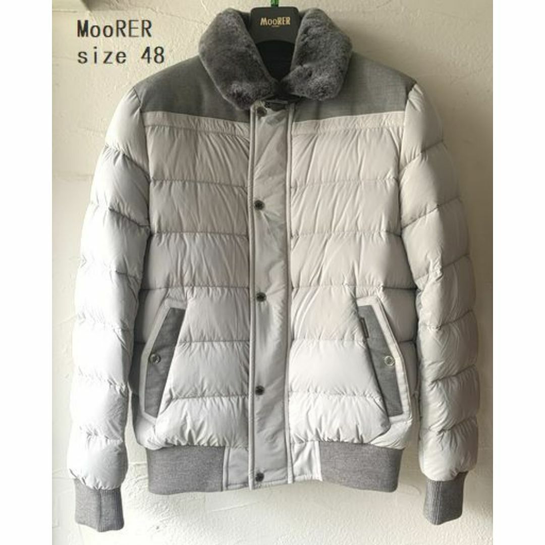 MooRER - MOORER　ムーレー ブーダンキルティングボンバージャケット　48