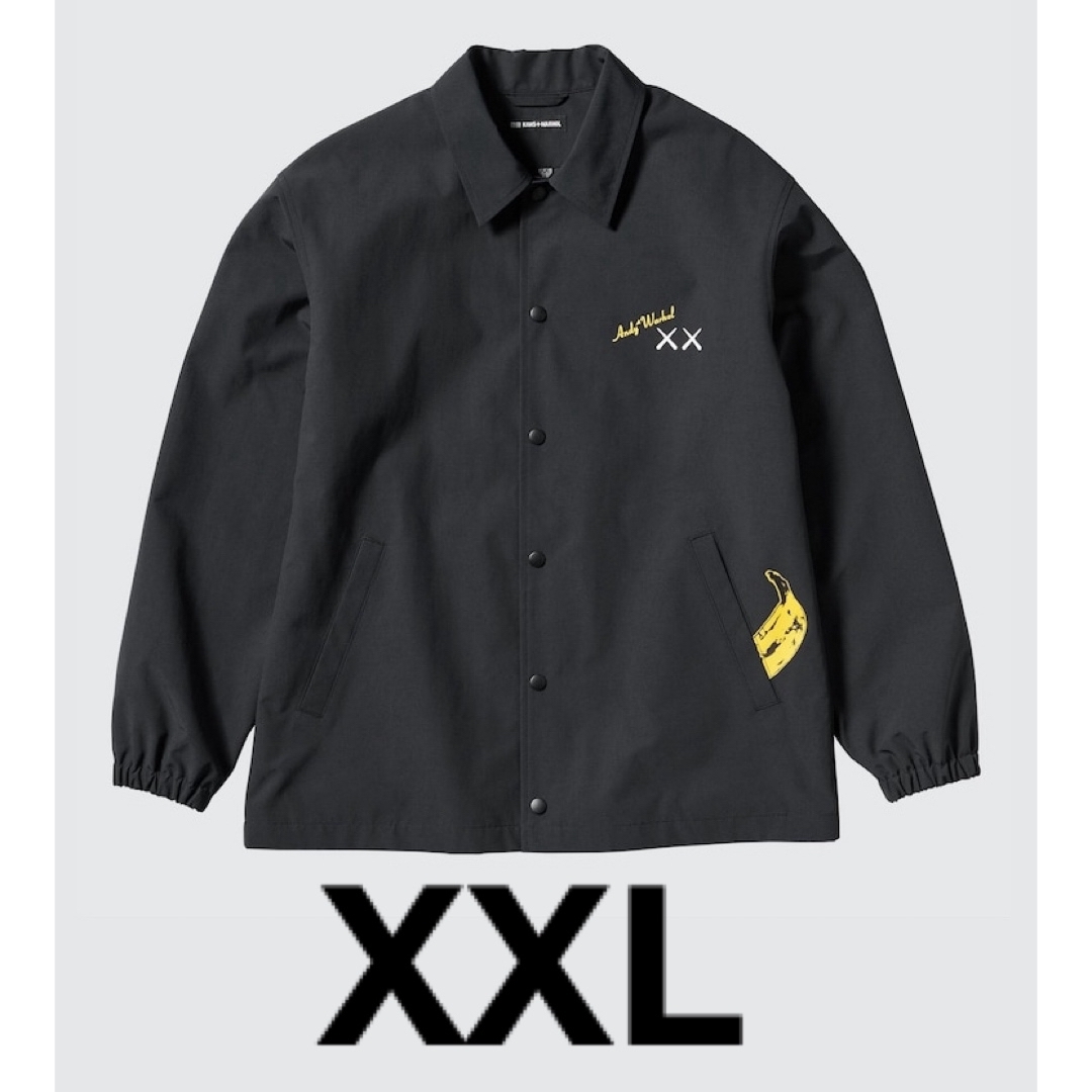 UNIQLO - 【新品】XXL KAWSウォーホル コーチジャケットの通販 UNIQLO - 【新品】XXL KAWSウォーホル コーチジャケットの通販