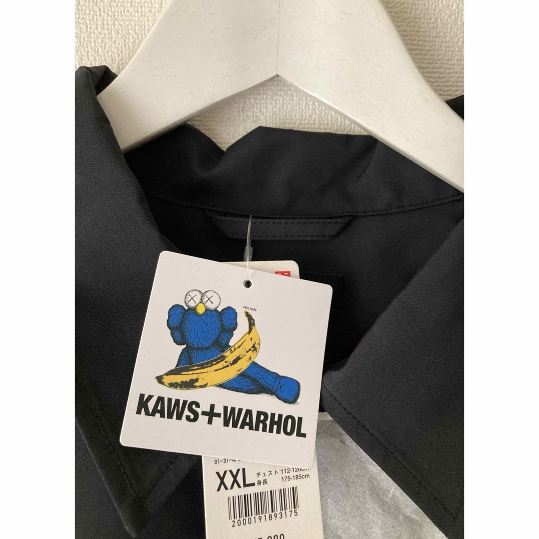 UNIQLO - 【新品】XXL KAWSウォーホル コーチジャケットの通販 UNIQLO - 【新品】XXL KAWSウォーホル コーチジャケットの通販