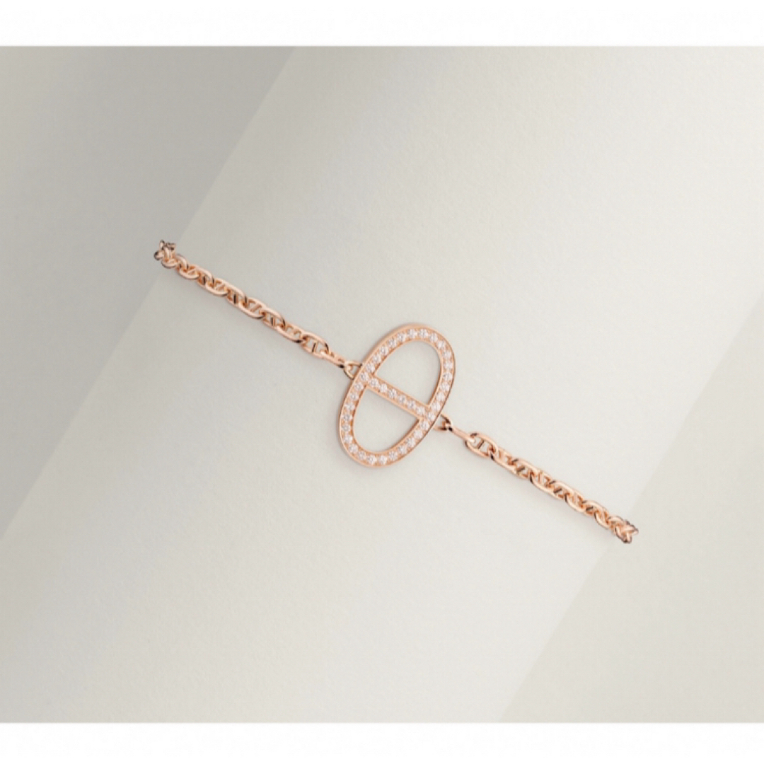 HERMES - エルメス　ブレスレット　コントゥール　ピンクゴールド　ローズゴールド