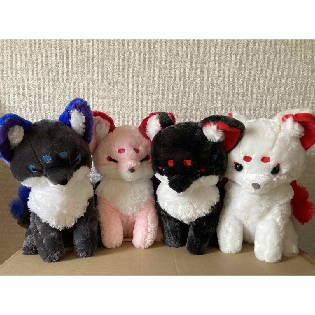 ちょコンとキツネ 九尾 ウルトラBIGぬいぐるみ 4つセットの通販 ちょコンとキツネ 九尾 ウルトラBIGぬいぐるみ 4つセットの通販