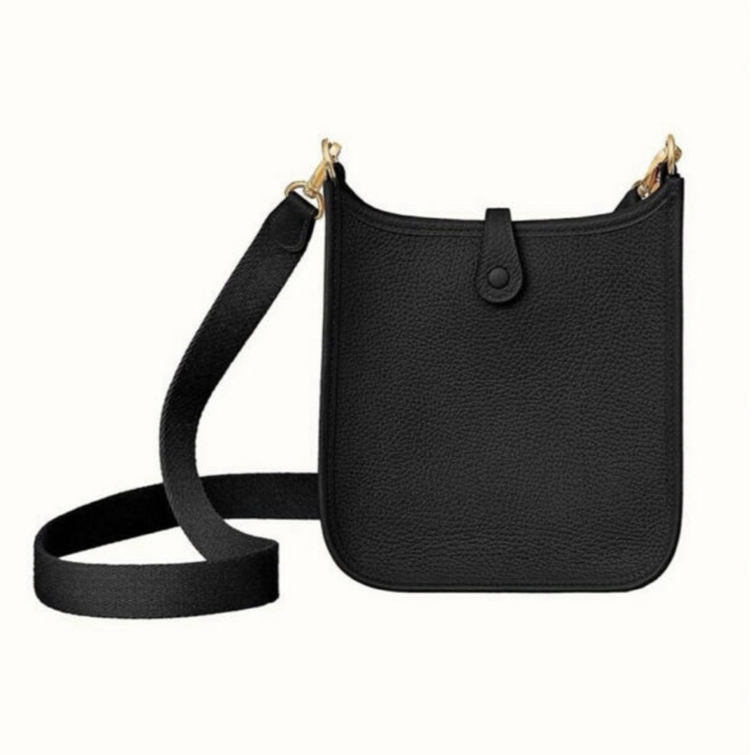 HERMES - 【新品・未使用品】エヴリンTPM 黒 ゴールド金具 ミニ HERMES - 【新品・未使用品】エヴリンTPM 黒 ゴールド金具 ミニ