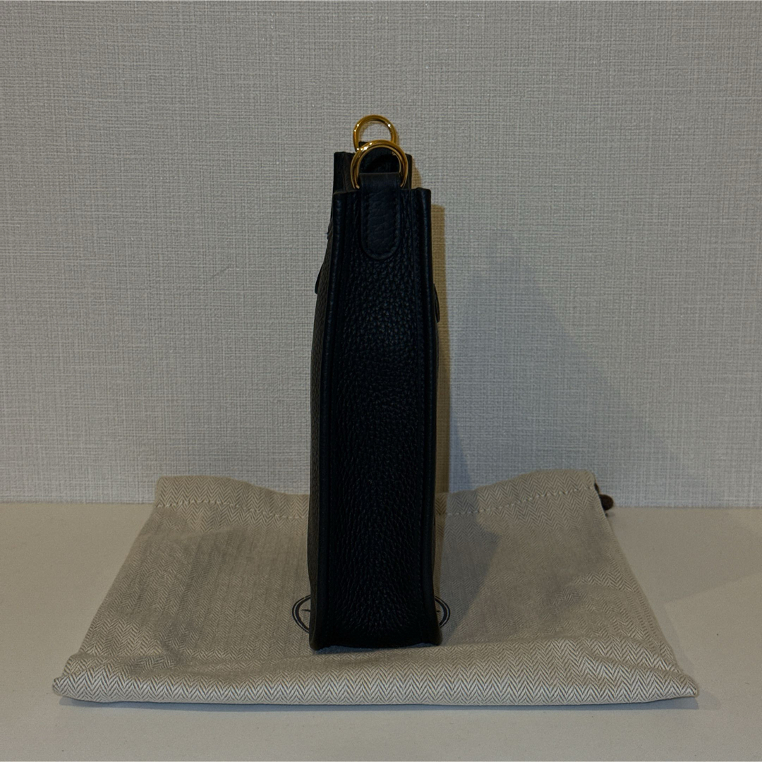 HERMES - 【新品・未使用品】エヴリンTPM 黒 ゴールド金具 ミニ HERMES - 【新品・未使用品】エヴリンTPM 黒 ゴールド金具 ミニ
