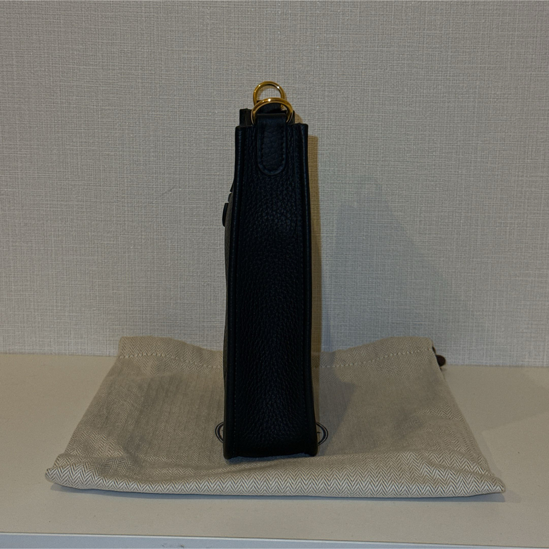HERMES - 【新品・未使用品】エヴリンTPM 黒 ゴールド金具 ミニ HERMES - 【新品・未使用品】エヴリンTPM 黒 ゴールド金具 ミニ