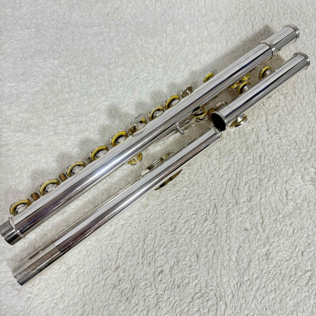 希少 YAMAHA ヤマハ フルート YFL 385 リングキー オープン 希少 YAMAHA ヤマハ フルート YFL 385 リングキー オープン