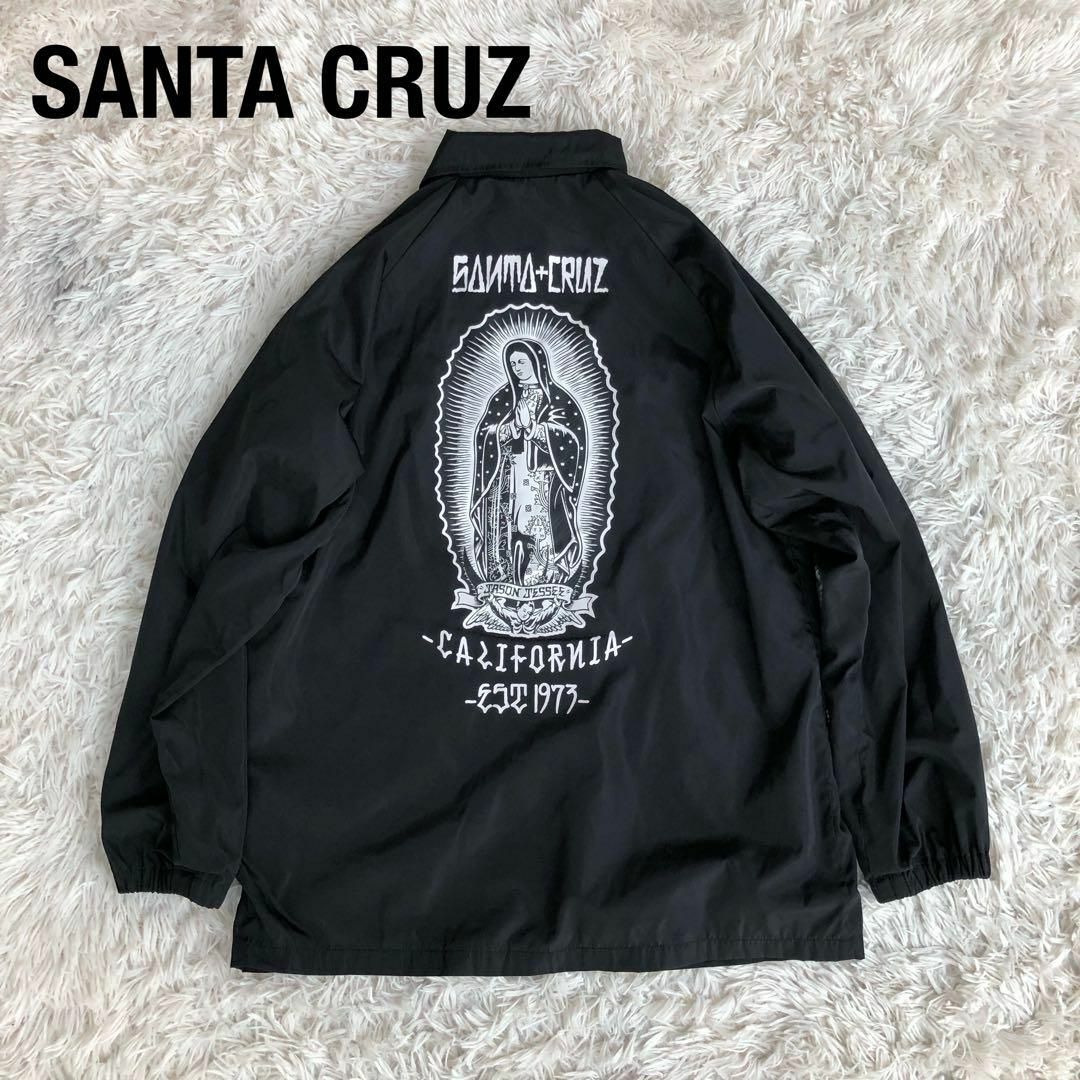 SANTA CRUZサンタクルーズナイロンジャケットコーチジャケット SANTA CRUZサンタクルーズナイロンジャケットコーチジャケット