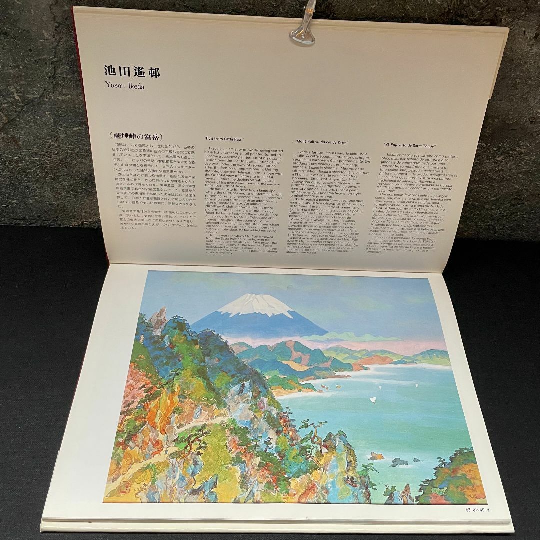 現代日本美術展 作品集 図録 アサヒ画廊発行 1976 サンバウロ