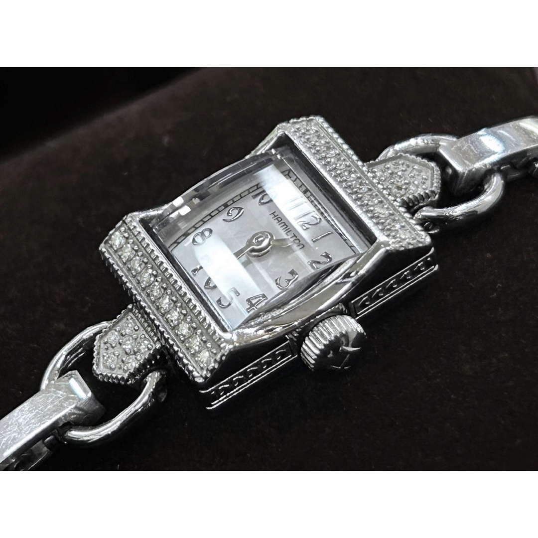 100%正規品 Hamilton Hamilton☆ヴィンテージレディハミルトン/ホワイト - その他