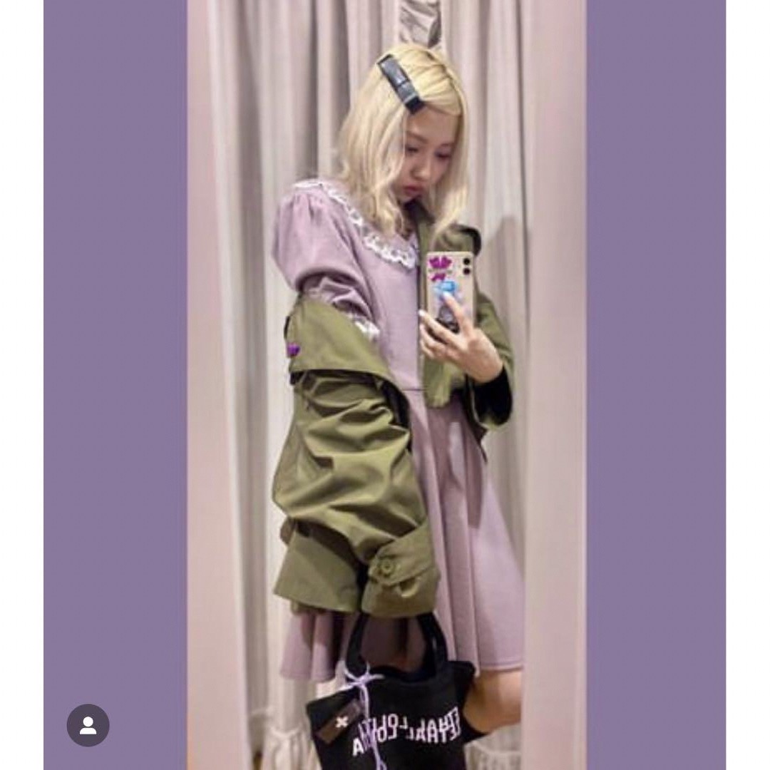 Katie - Katie BAD TEA circular one-piece Blackの通販 by snow Katie - Katie BAD TEA circular one-piece Blackの通販 by snow