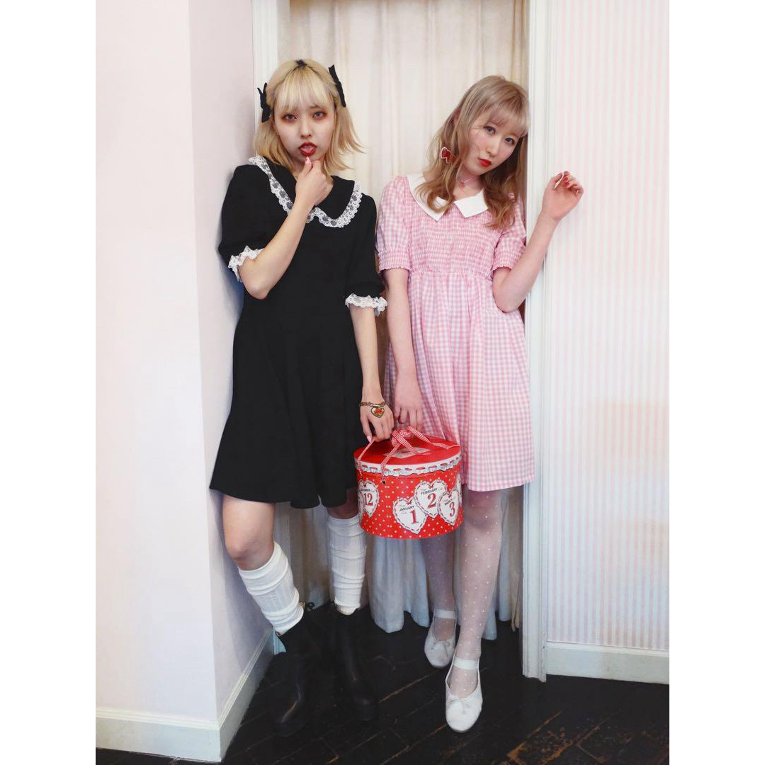 Katie - Katie BAD TEA circular one-piece Blackの通販 by snow Katie - Katie BAD TEA circular one-piece Blackの通販 by snow