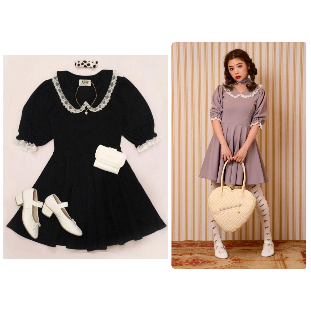 Katie - Katie BAD TEA circular one-piece Blackの通販 by snow Katie - Katie BAD TEA circular one-piece Blackの通販 by snow