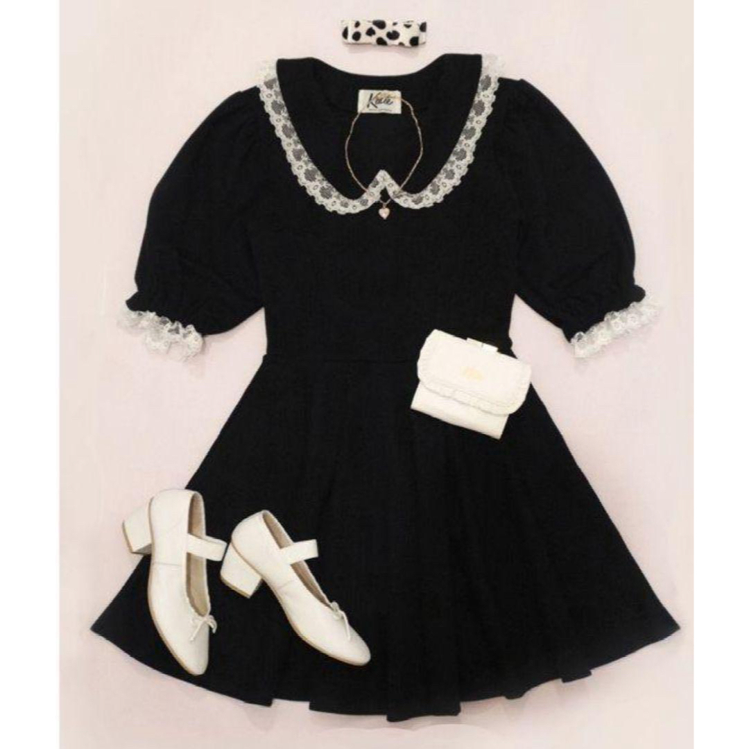 Katie - Katie BAD TEA circular one-piece Blackの通販 by snow Katie - Katie BAD TEA circular one-piece Blackの通販 by snow