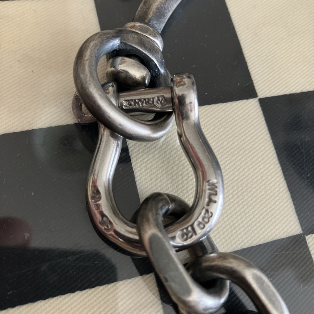 VANSON - ブラス製 シルバーメッキ ウォレットチェーン 新品未 VANSON - ブラス製 シルバーメッキ ウォレットチェーン 新品未