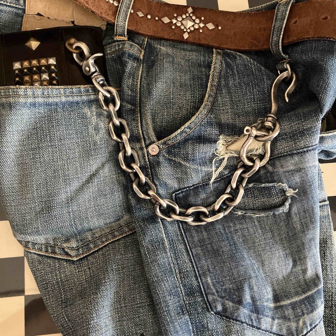 VANSON - ブラス製 シルバーメッキ ウォレットチェーン 新品未 VANSON - ブラス製 シルバーメッキ ウォレットチェーン 新品未