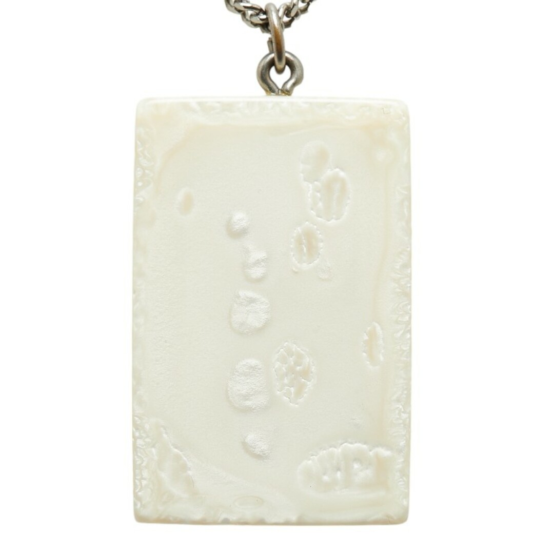 CHANEL - シャネル カンボン プレート ネックレス プラスチック CHANEL - シャネル カンボン プレート ネックレス プラスチック