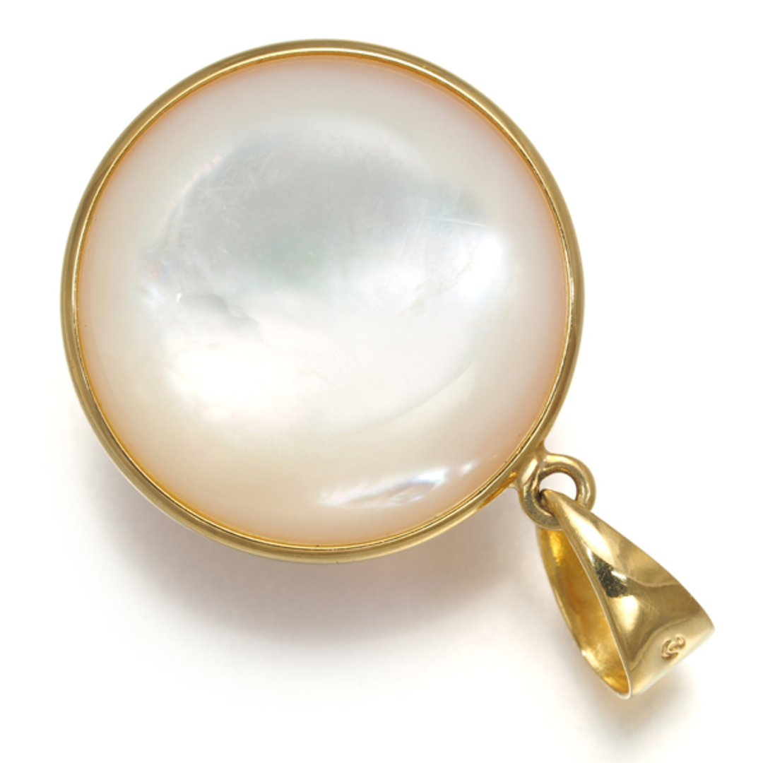 TASAKI - TASAKI タサキ ペンダントトップ マベパール 真珠 15.5 TASAKI - TASAKI タサキ ペンダントトップ マベパール 真珠 15.5