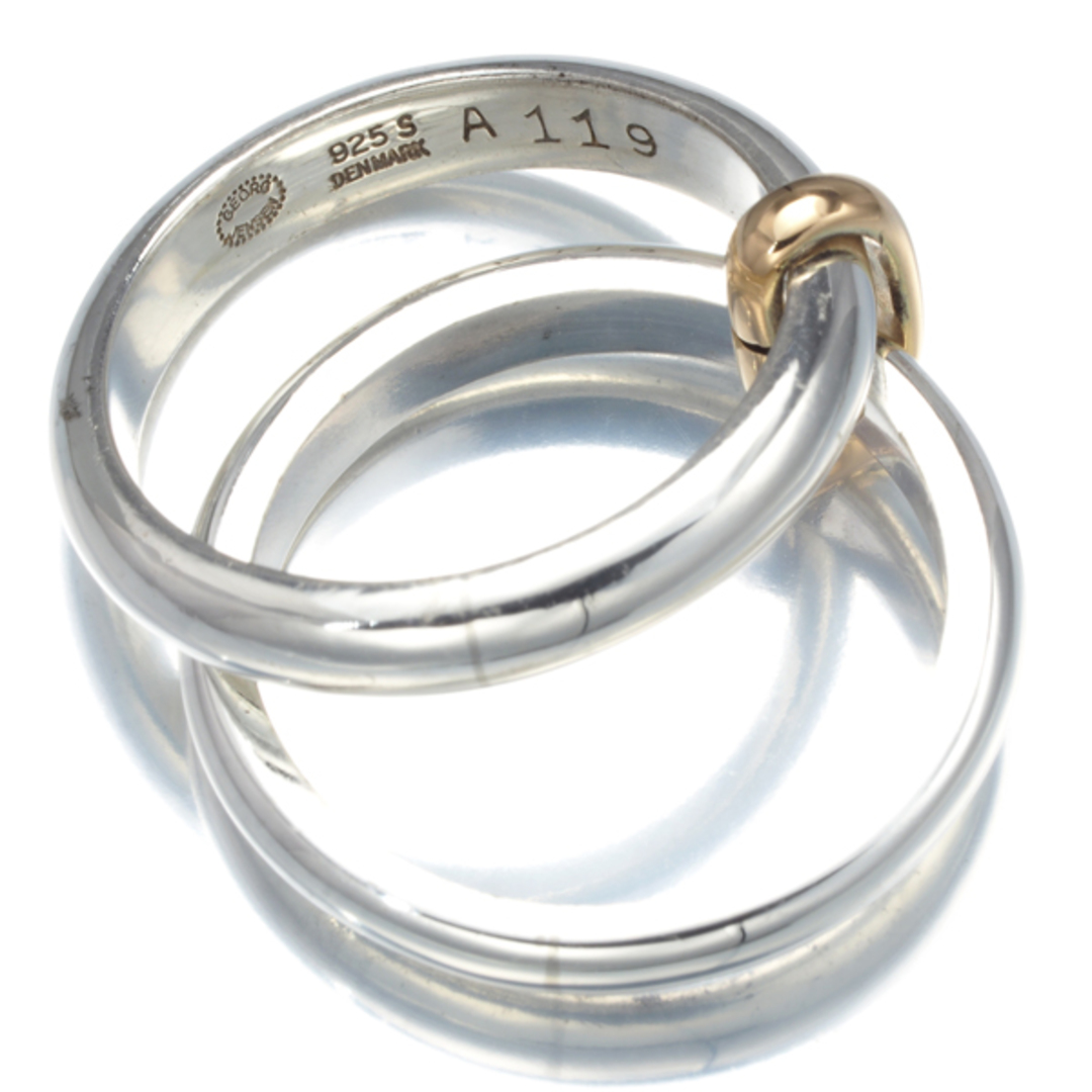 Georg Jensen - ジョージジェンセン リング A119 2連 12号 Georg Jensen - ジョージジェンセン リング A119 2連 12号