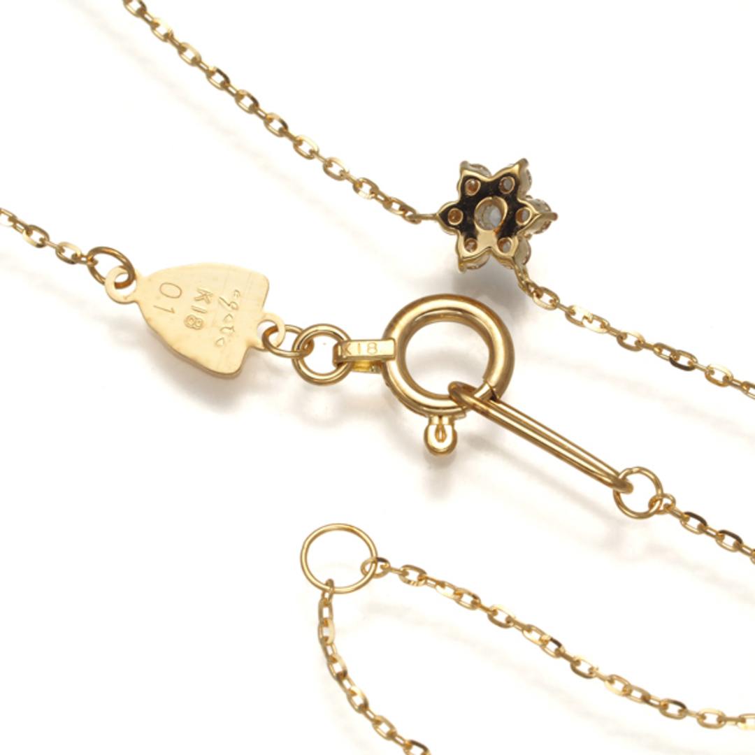 agete - アガット ネックレス ダイヤ ダイヤモンド 0.1ct agete - アガット ネックレス ダイヤ ダイヤモンド 0.1ct