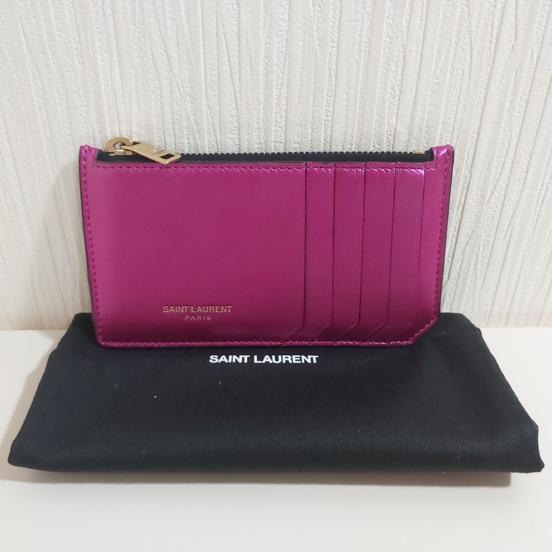 サンローラン フラグメントケース コインカードホルダー 財布 サンローラン フラグメントケース コインカードホルダー 財布