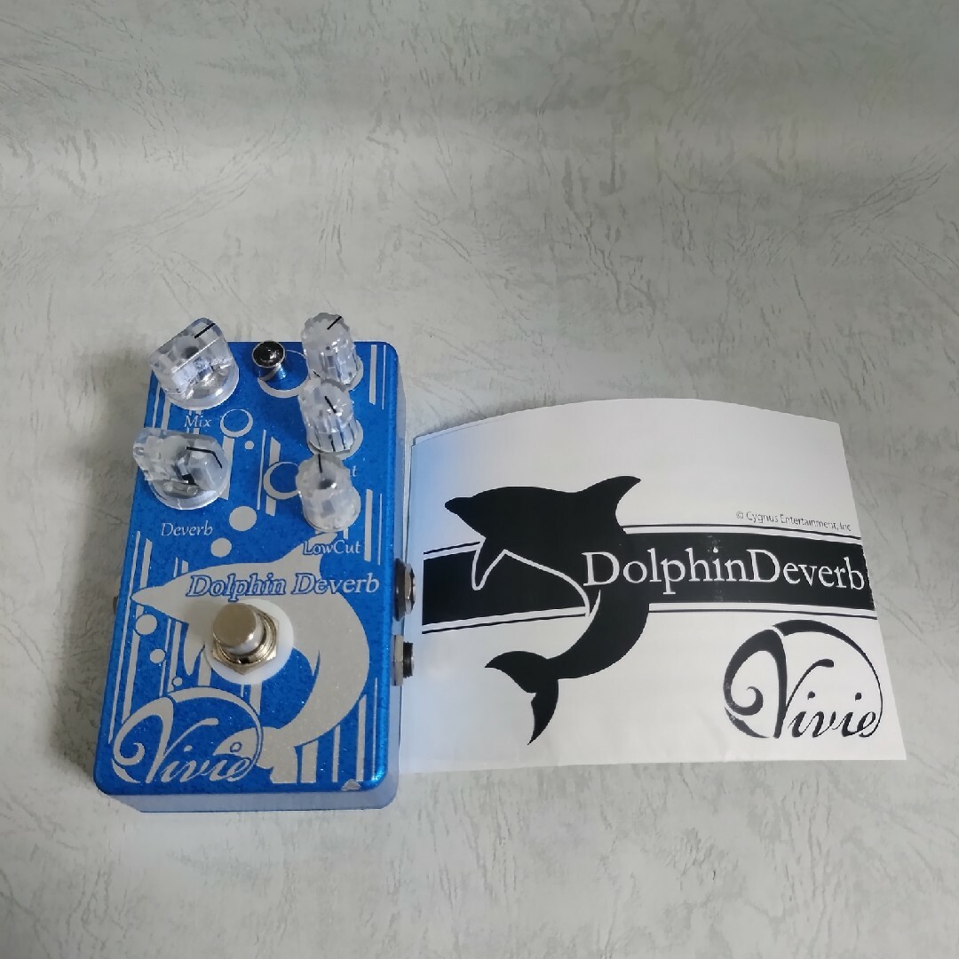 Vivie DolphinDeverb ディレイ+リバーブ Vivie DolphinDeverb ディレイ+リバーブ