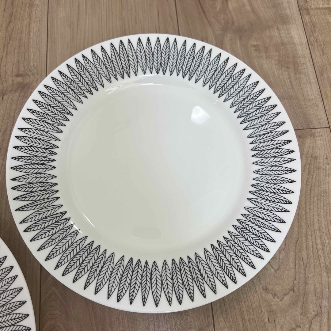 グスタフスベリ BLACK SALIX プレート 28cm 2枚 キッチン/食器 グスタフスベリ BLACK SALIX プレート 28cm 2枚 キッチン/食器