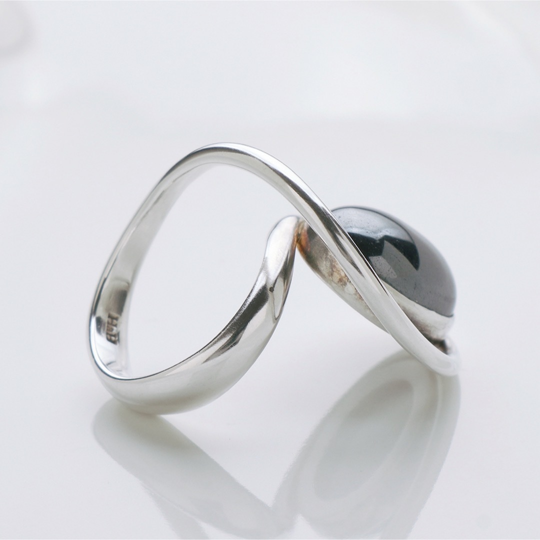 Georg Jensen - 希少 ジョージ ジェンセン HaH ヘマタイト 925S Georg Jensen - 希少 ジョージ ジェンセン HaH ヘマタイト 925S