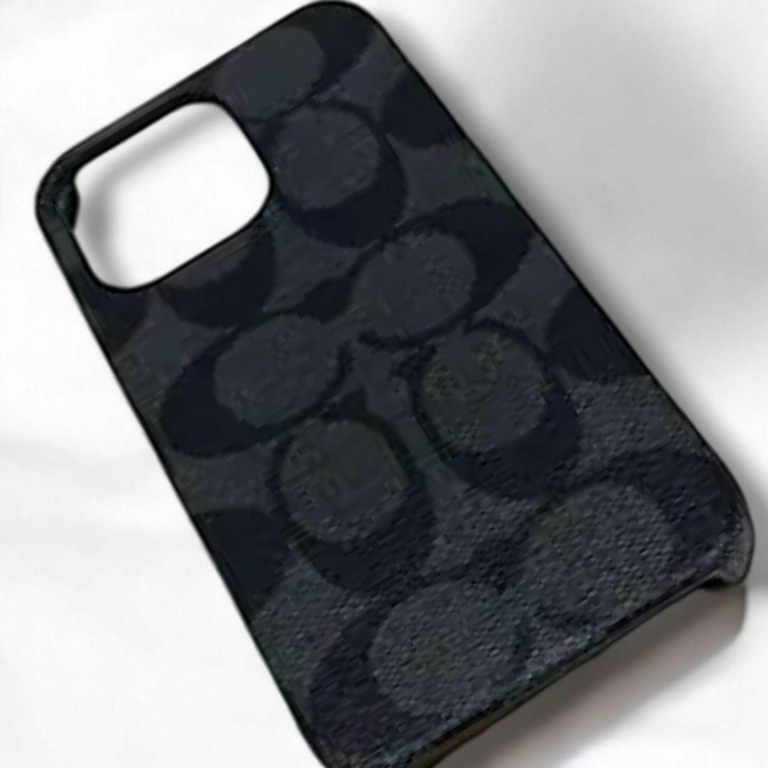 COACH iPhone13 pro 対応 ケース C8023 GRAPHITE COACH iPhone13 pro 対応 ケース C8023 GRAPHITE