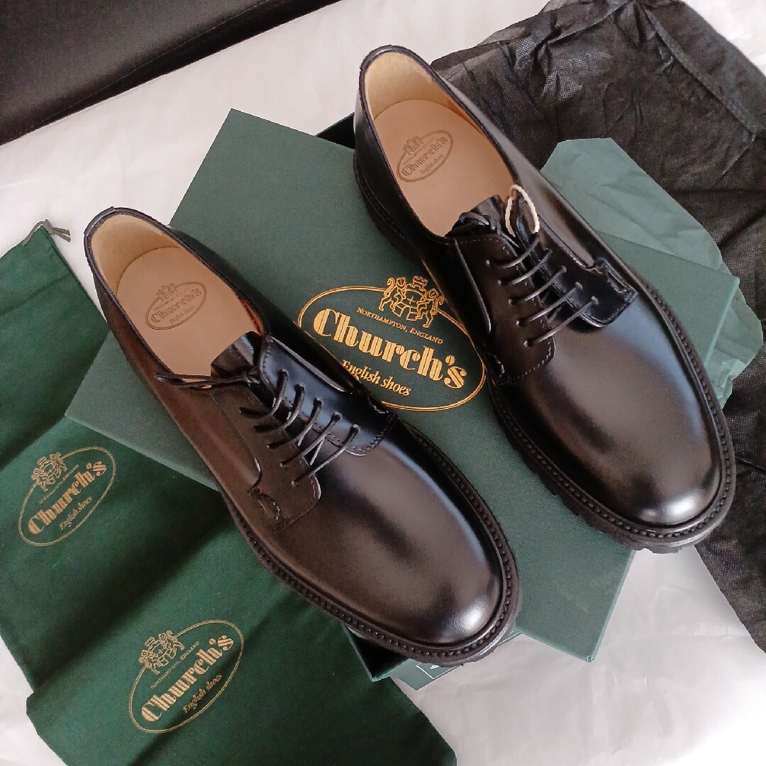 Church's チャーチShannon Tロイスカーフ ダービー☆新品16万 Church's チャーチShannon Tロイスカーフ ダービー☆新品16万