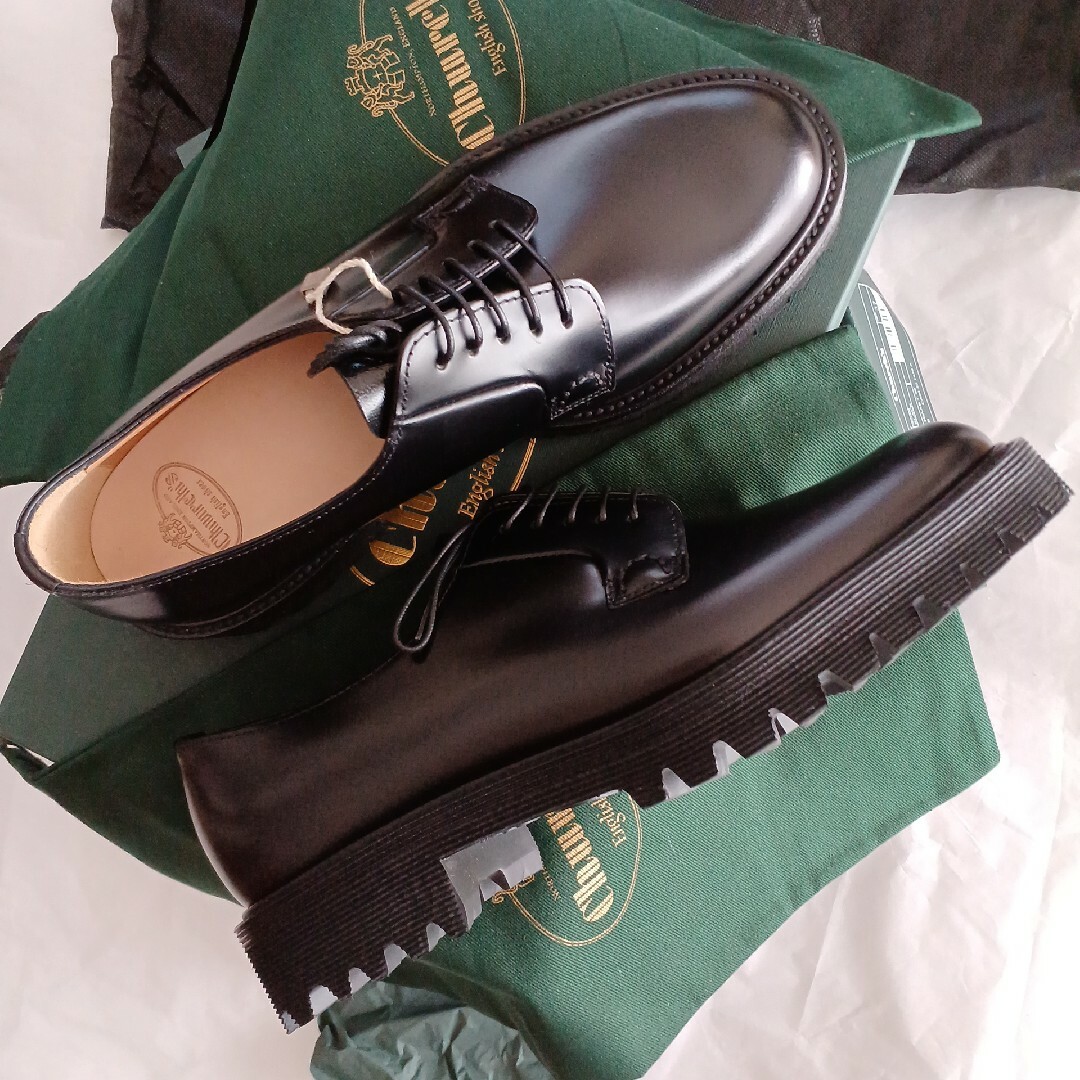 Church's チャーチShannon Tロイスカーフ ダービー☆新品16万 Church's チャーチShannon Tロイスカーフ ダービー☆新品16万