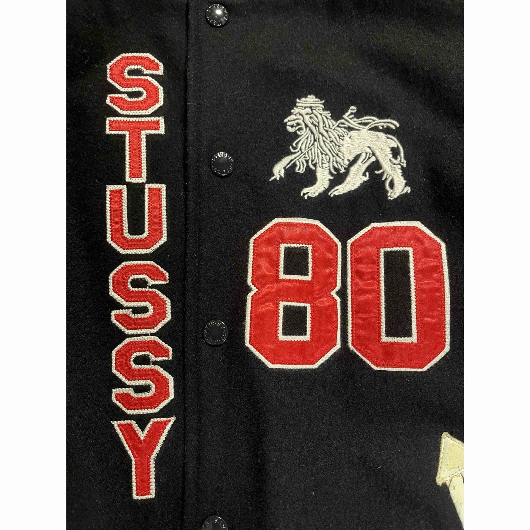 STUSSY - 【レア】90s ビンテージ STUSSY スタジャン・バ STUSSY - 【レア】90s ビンテージ STUSSY スタジャン・バ