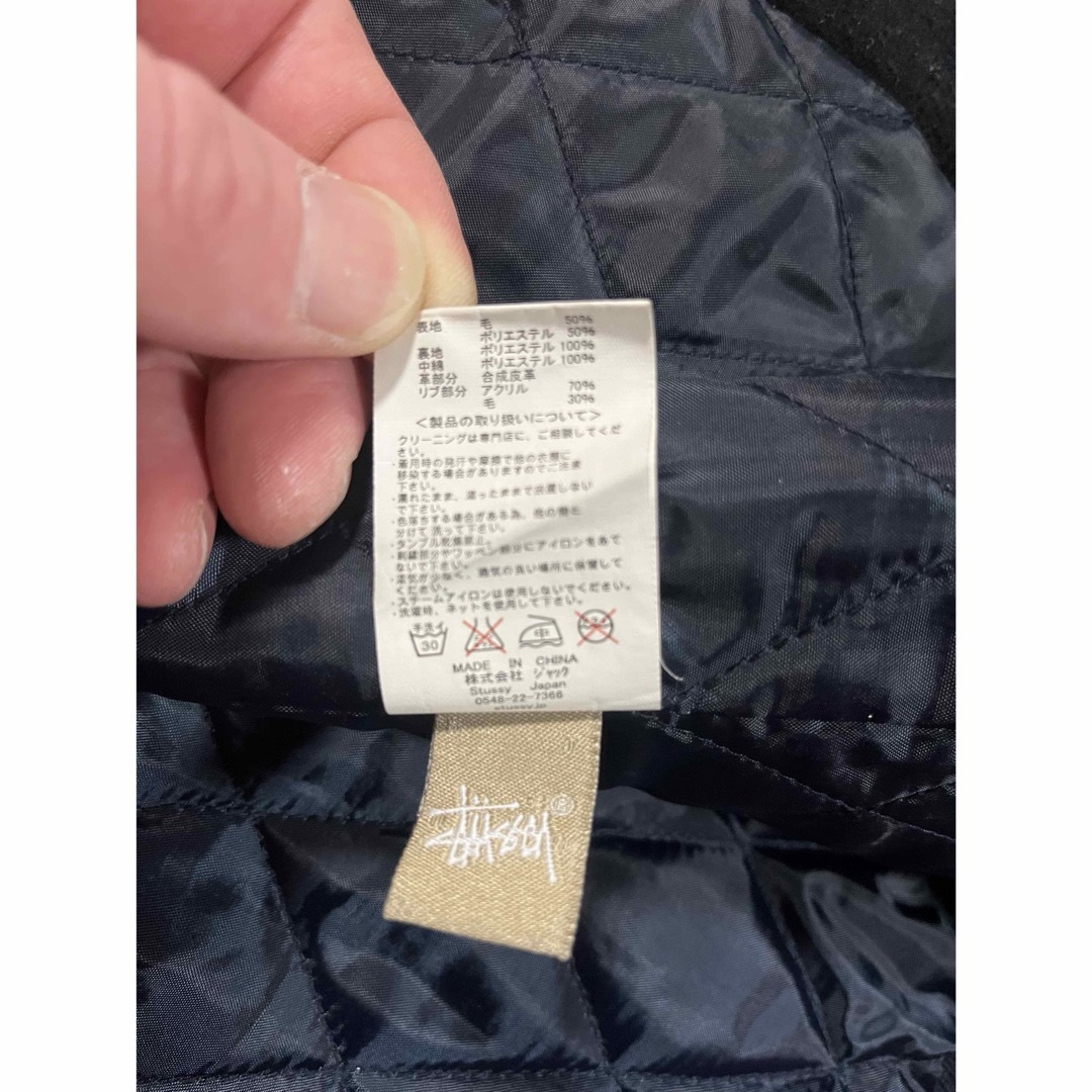 STUSSY - 【レア】90s ビンテージ STUSSY スタジャン・バ STUSSY - 【レア】90s ビンテージ STUSSY スタジャン・バ