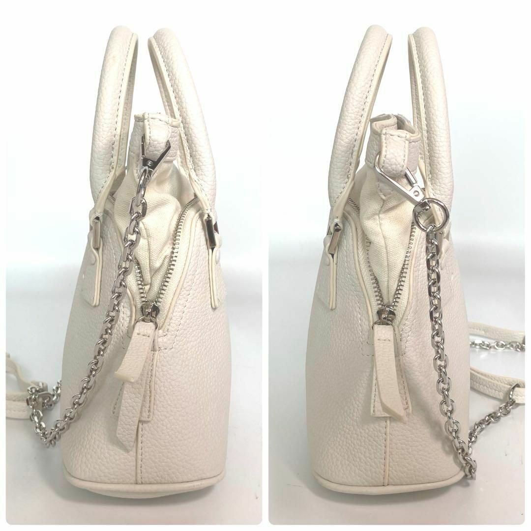 極美品】Maison Margiela メゾンマルジェラ5ACショルダーバッグ 極美品】Maison Margiela メゾンマルジェラ5ACショルダーバッグ