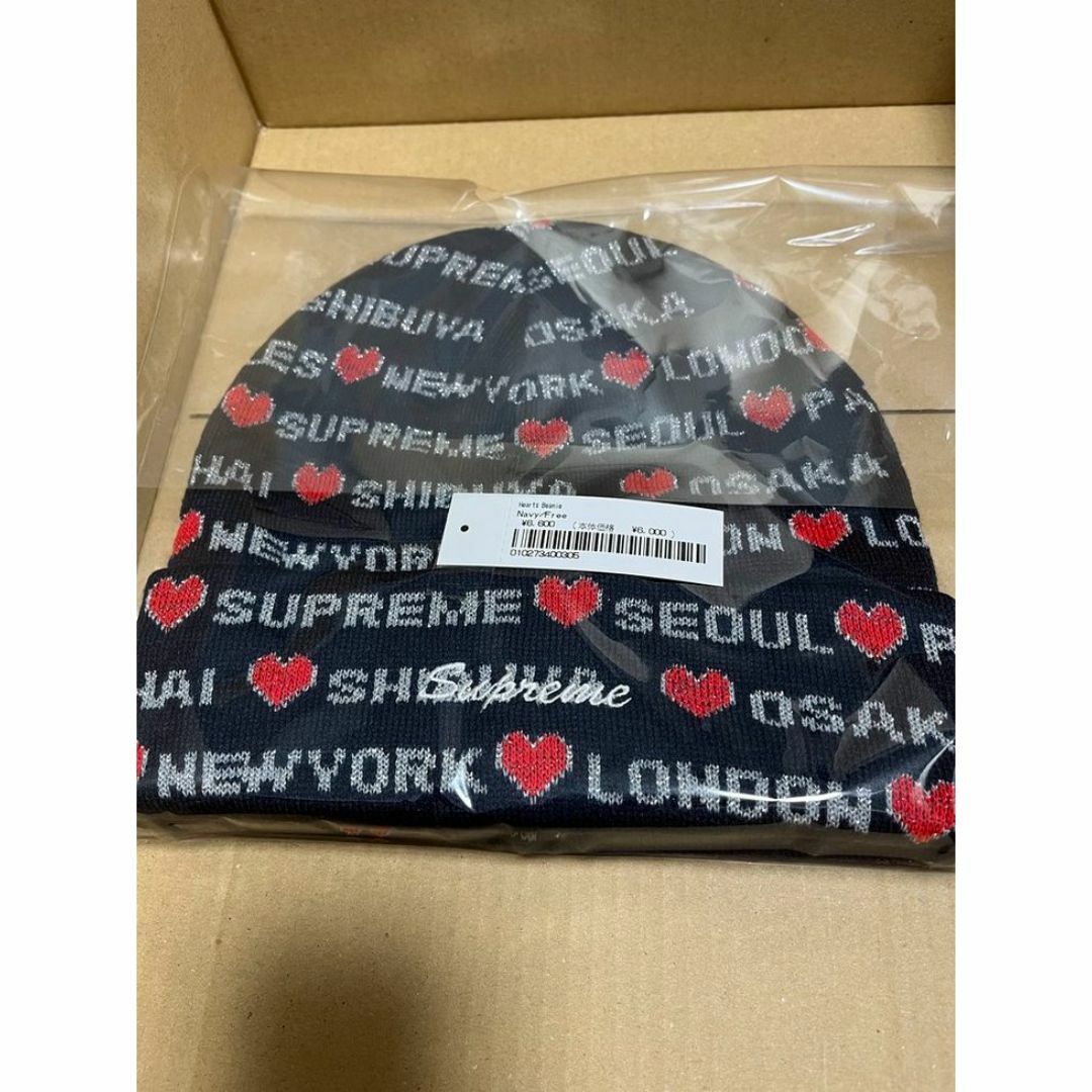 Supreme - Supreme Hearts Beanie Navyの通販 by r30 Supreme - Supreme Hearts Beanie Navyの通販 by r30