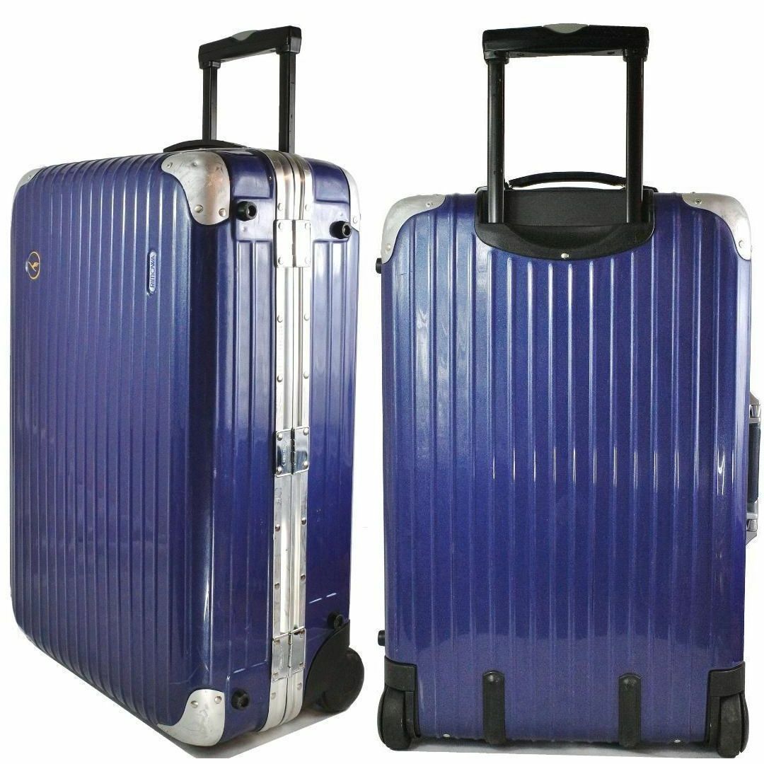 リモワ ルフトハンザモデル 35L ブルー 4輪 - 旅行用品 リモワ ルフトハンザモデル 35L ブルー 4輪 - 旅行用品