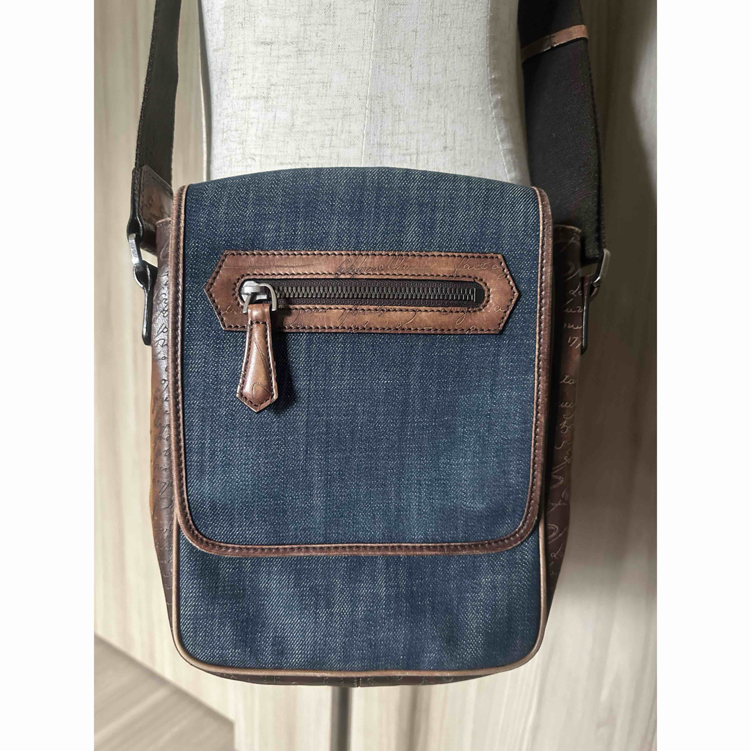 BERLUTI - 特注50万 ベルルッティ ジュールJ レザー ショルダー BERLUTI - 特注50万 ベルルッティ ジュールJ レザー ショルダー