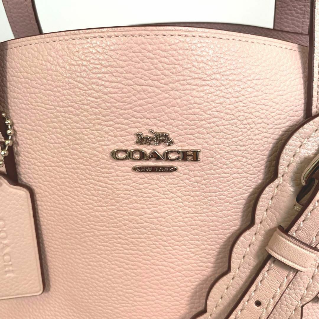 美品】COACH トートバッグ ショルダーバッグ フローラル ピンク 花柄 美品】COACH トートバッグ ショルダーバッグ フローラル ピンク 花柄