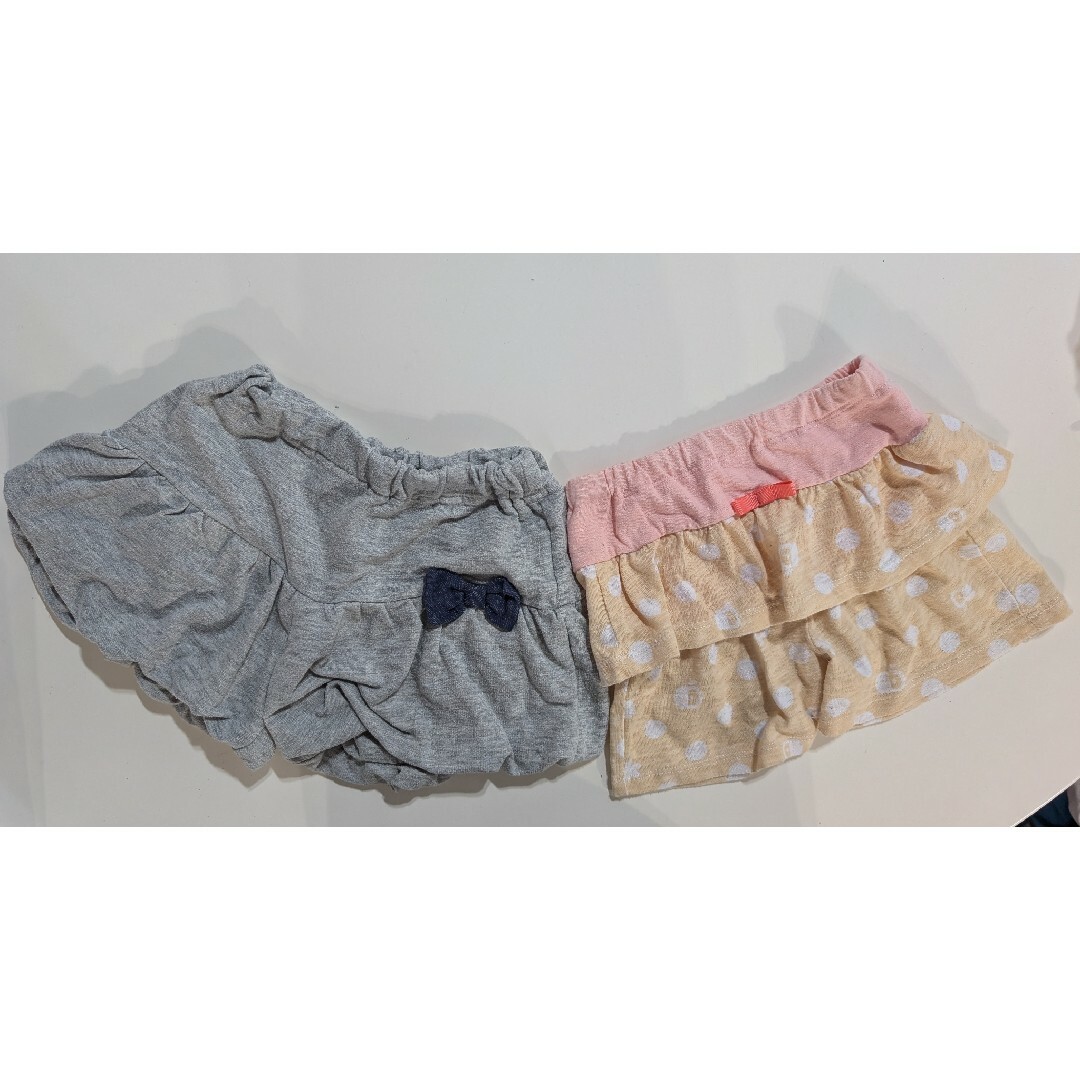 ショートパンツ　2点セット　100センチ レディースのパンツ(カジュアルパンツ)の商品写真