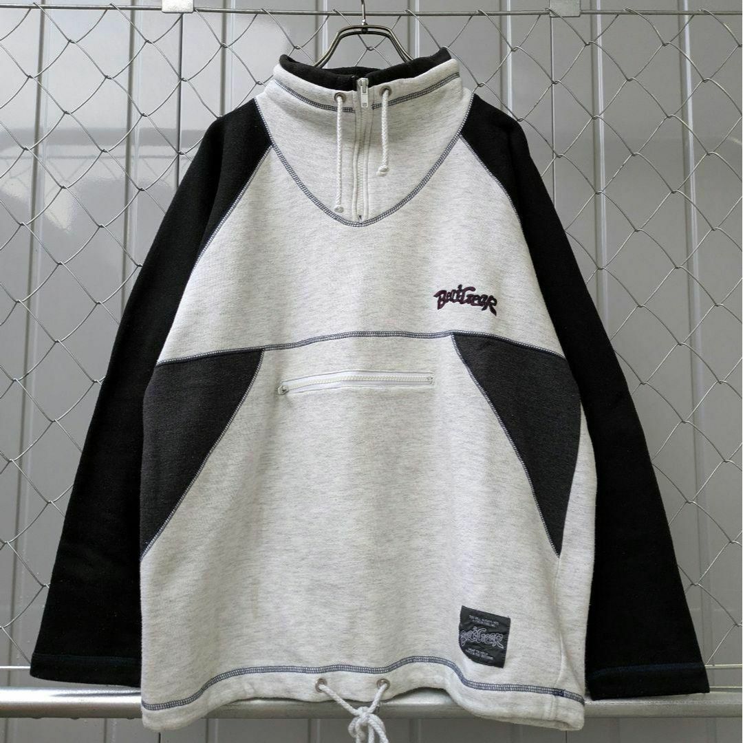 USA製 90s ビンテージ ハーフジップスウェット プルオーバー USA製 90s ビンテージ ハーフジップスウェット プルオーバー