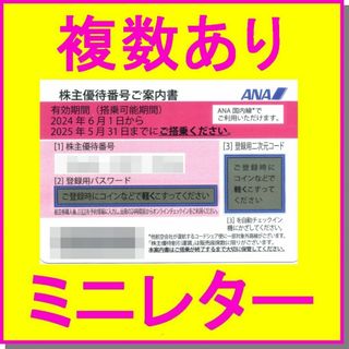 エーエヌエー(ゼンニッポンクウユ)(ANA(全日本空輸))の全日空 ANA株主優待割引券×4枚 グループ優待券×16枚◆羽田空港 新千歳 (航空券)
