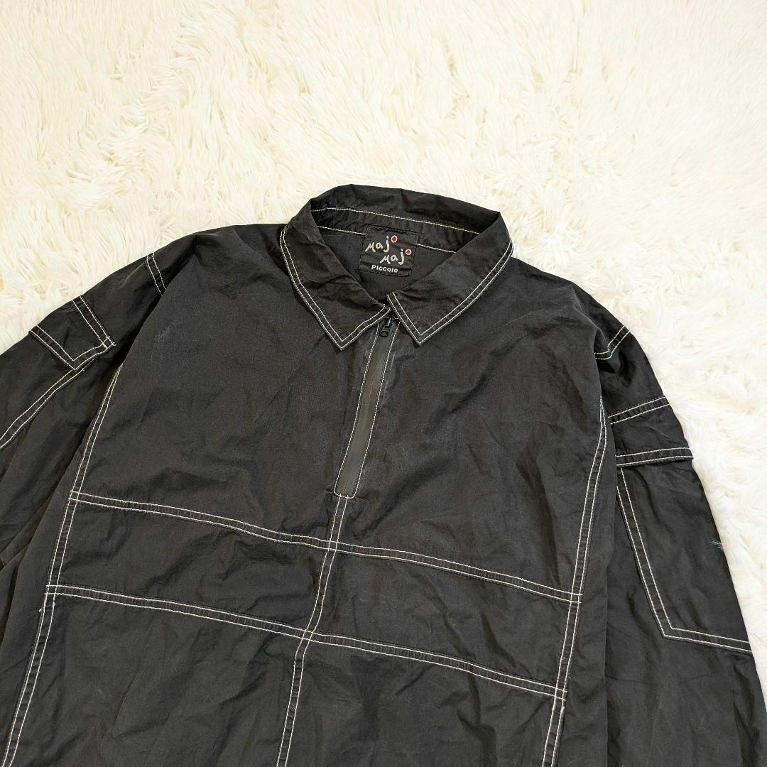 美品】majomajo マジョマジョ ワンピース 長袖 ジャケット L 美品】majomajo マジョマジョ ワンピース 長袖 ジャケット L