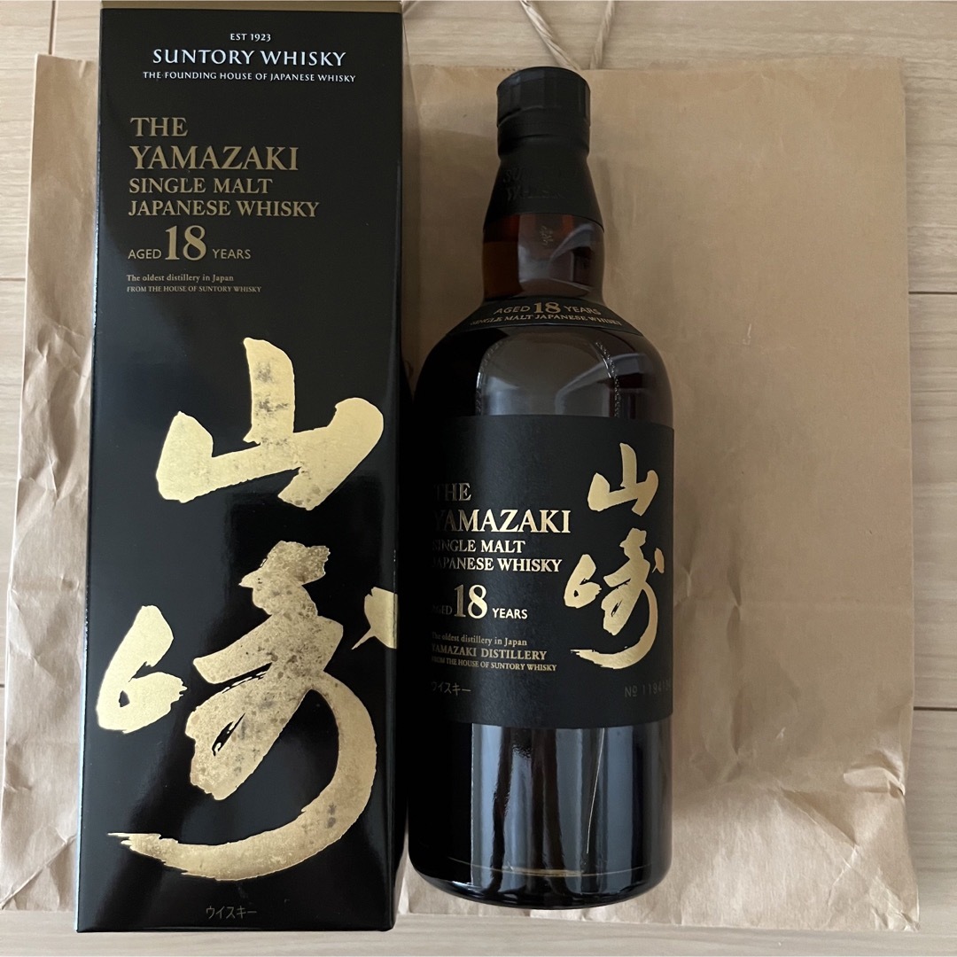 山崎18年1本 (酒の細井 / 旧サントリー 山崎 18年 シングル 山崎18年1本 (酒の細井 / 旧サントリー 山崎 18年 シングル