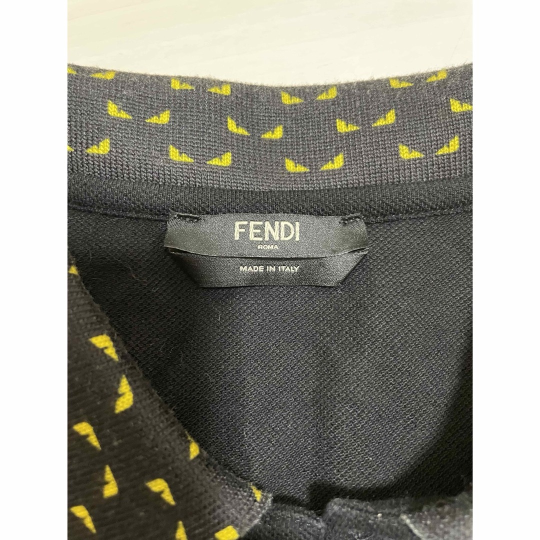 国内正規品 定価11万円 FENDI モンスター ポロシャツ 大人気 国内正規品 定価11万円 FENDI モンスター ポロシャツ 大人気